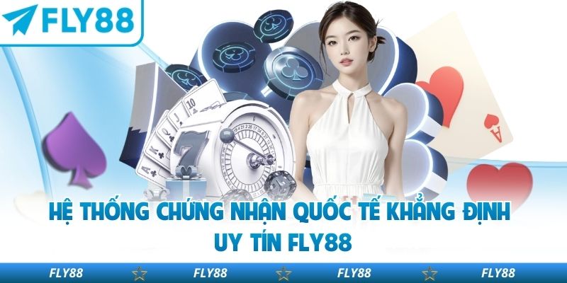 Hệ thống chứng nhận quốc tế khẳng định uy tín Fly88