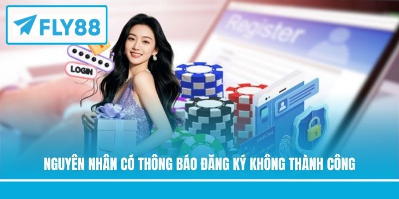 Nguyên nhân có thông báo đăng ký không thành công